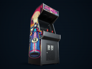 Retro gaming machine 3D Model