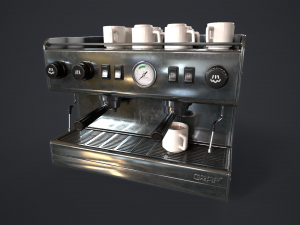 Coffee machine 3Dモデル