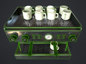 Coffee machine 3D Model