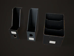 Office assets set 3D Model