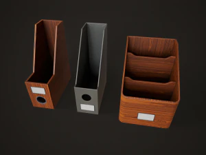 Office assets set 3D Model