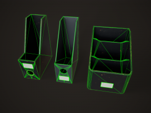 Office assets set 3Dモデル