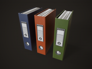 Office assets set 3Dモデル