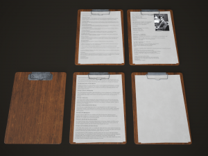 Office assets set 3Dモデル