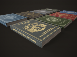 Office assets set 3Dモデル