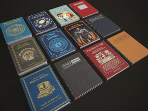 Office assets set 3D Model
