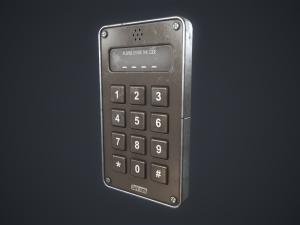 Keypad Lock 3D Модель