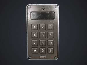 Keypad Lock 3D Модель