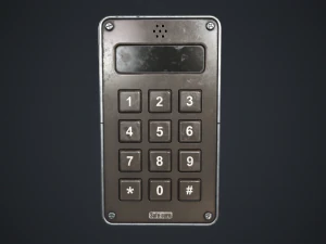 Keypad Lock 3D Model