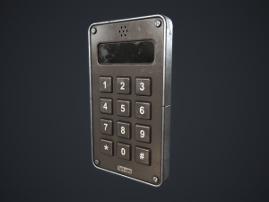 Keypad Lock 3D Модель