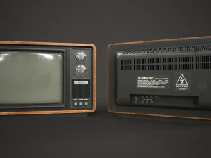 Vintage TV 3D Model