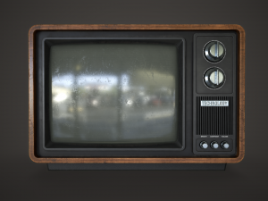 Vintage TV 3D Model