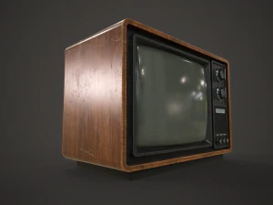 Vintage TV 3D Model