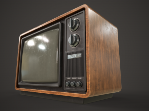 Vintage TV 3D Model