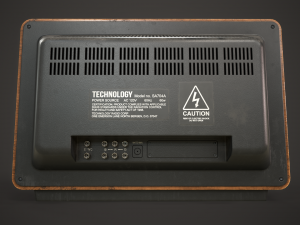 Vintage TV 3D Model