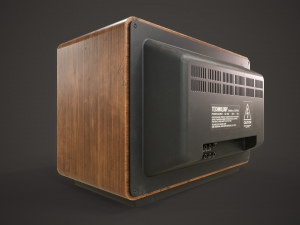 Vintage TV 3D Model