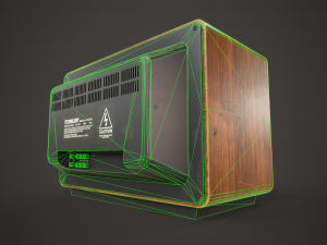 Vintage TV 3D Model