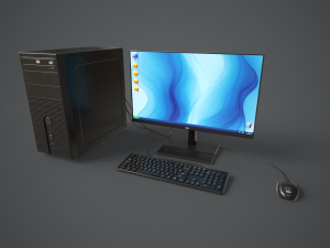 Modern Computer 3D 模型