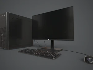 Modern Computer 3D Model