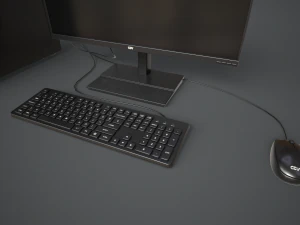 Modern Computer 3D Model