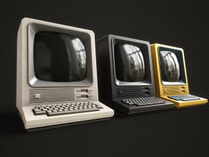 Retro Terminal Modèle 3D