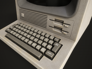 Retro Terminal Modèle 3D