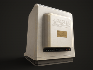 Retro Terminal Modèle 3D