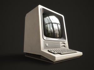 Retro Terminal Modèle 3D