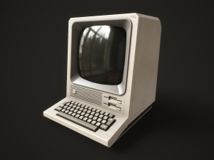 Retro Terminal Modèle 3D