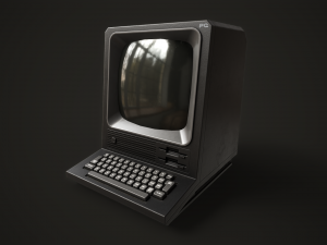 Retro Terminal Modèle 3D