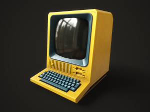 Retro Terminal Modèle 3D