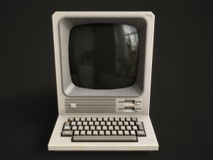 Retro Terminal Modèle 3D