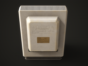 Retro Terminal Modèle 3D