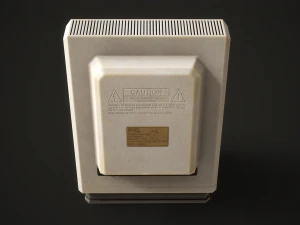 Retro Terminal 3D Model