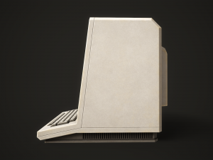 Retro Terminal Modèle 3D