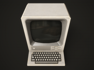 Retro Terminal Modèle 3D
