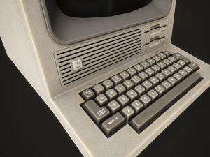Retro Terminal Modèle 3D