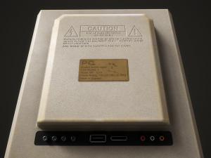 Retro Terminal Modèle 3D