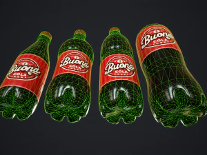 Various drinks 3D Model