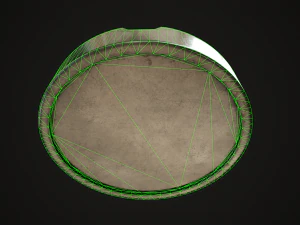 Metal ashtray 3D Model