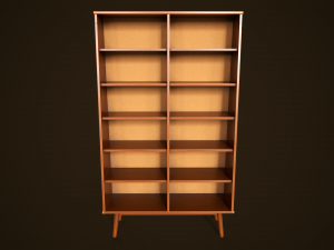 Retro furniture set 3D Model