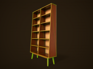 Retro furniture set 3D Model
