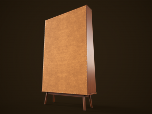 Retro furniture set 3D Model