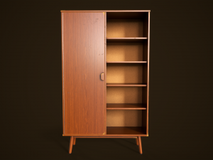 Retro furniture set 3D Model
