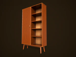 Retro furniture set 3D Model