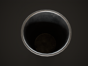Trash bins 70s Model 3D