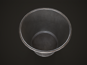 Trash bins 70s Model 3D