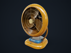 Vintage Fan Modello 3D