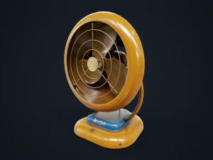 Vintage Fan 3D Model