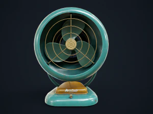 Vintage Fan 3D Model